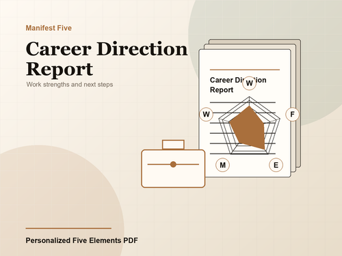 Career Direction Five Elements Report