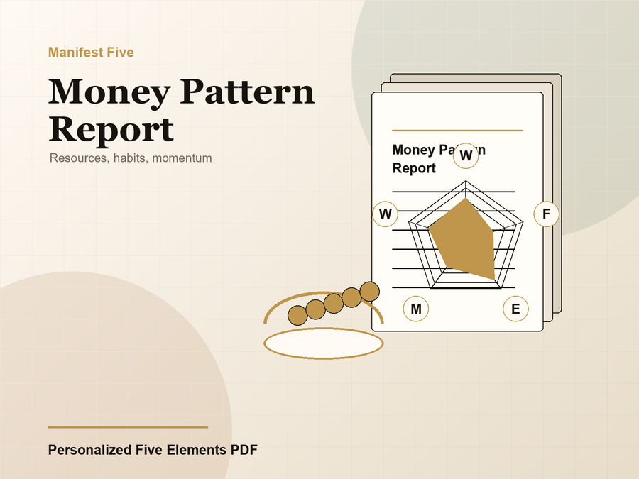 Money Pattern Five Elements report cover