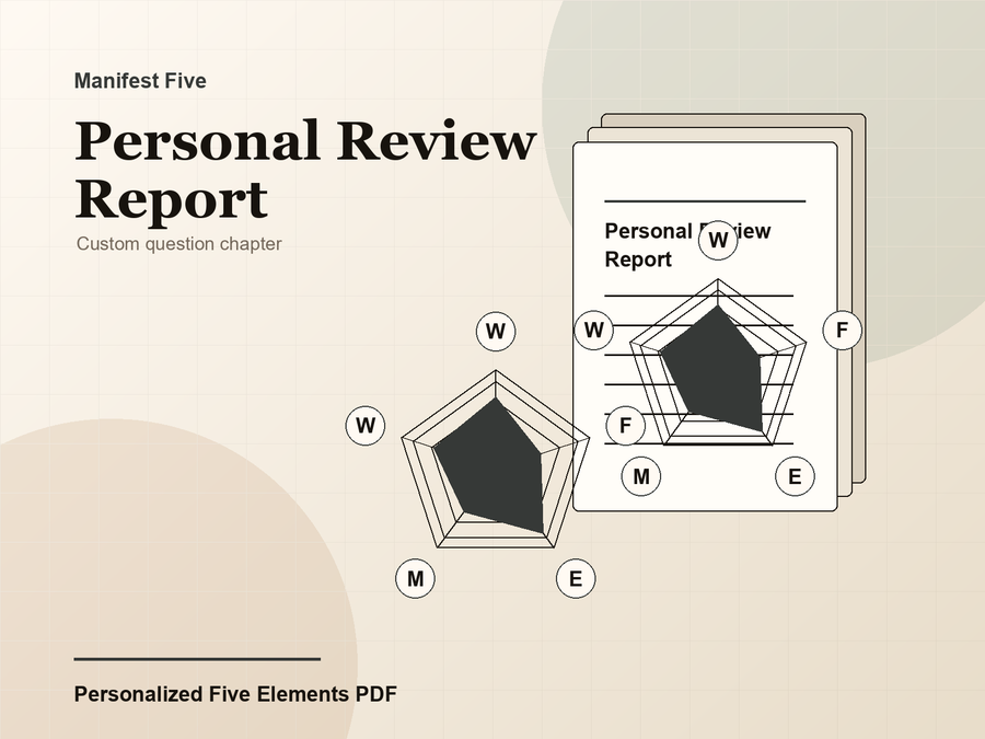 Personal Review Five Elements report product cover